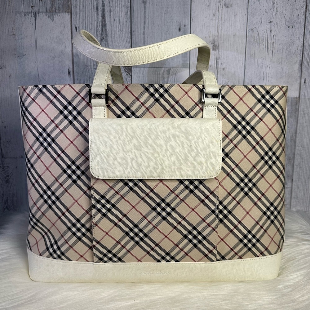 BURBERRY classic tote bag